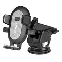 Automobilinis telefono laikiklis AMiO Hold-18, 80 - 140 mm, 0.097 kg, 4.7 - 6.9 ", juoda sp.