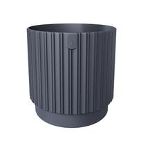 Gėlių vazonas Form Plastic Mika Cyli Petit 5320-014, plastikinis, Ø 25.8 cm, antracito sp.