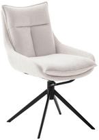 Valgomojo kėdė MC Akcent Parker S PK4S60CR, matinė, kreminė sp., 65 cm x 57 cm x 85 cm