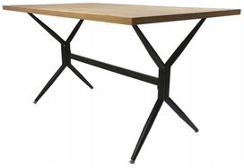 Valgomojo stalas Elin, ąžuolo sp., 140 cm x 80 cm x 75 cm