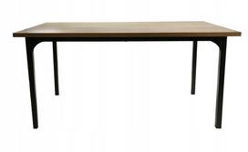 Valgomojo stalas Vita, ąžuolo sp., 160 cm x 90 cm x 76 cm
