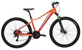 Dviratis kalnų Kross Lea 6.0 DXXS, 27.5 ", XS rėmas, mėlyna sp./oranžinė sp.