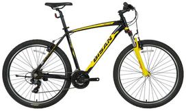 Dviratis kalnų Bisan MTX7100, 29 ", 17'' rėmas, juoda sp./geltona sp.