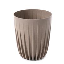 Gėlių vazonas Lamela Mira 930-85, plastikinis, Ø 25 cm, šviesiai ruda sp.