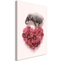 Reprodukcija Artgeist Elephant Lover, 20 cm x 30 cm