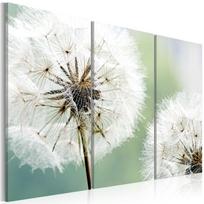 Akrilo stiklo reprodukcija Artgeist Fluffy Dandelions, 40 cm x 80 cm