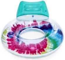 Pripučiamas ratas Bestway Tie Dye, skaidri sp./įvairių spalvų, 118 cm