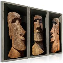 Reprodukcija Artgeist Moai Easter Island KR33, 90 cm x 60 cm