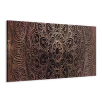 Reprodukcija Artgeist Mandala: Amber Silence N6563PWD, 120 cm x 40 cm