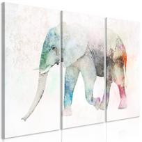 Reprodukcija Artgeist Painted Elephant KR42, 90 cm x 60 cm