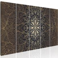 Reprodukcija Artgeist Brown Mandala N6877-DKX, 225 cm x 90 cm