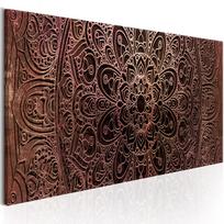 Reprodukcija Artgeist Mandala: Amber Silence N6563-DK150PWD, 150 cm x 50 cm