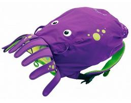 Vaikiška kuprinė Trunki PaddlePak Inky, violetinė sp., 17 cm x 29 cm x 37 cm