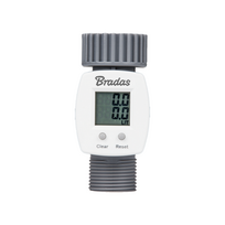 Vandens skaitiklis Bradas White Line, plastikas, 1 3/4"