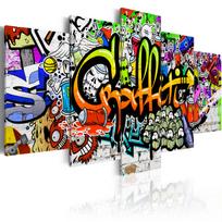 Reprodukcija Artgeist Artistic Graffiti HK3797, 100 cm x 50 cm