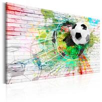 Reprodukcija Artgeist Colourful Sport (Football), i-b-0044-b-a, 120 cm x 80 cm