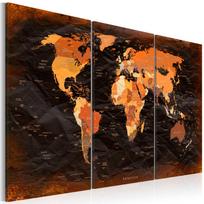 Reprodukcija Artgeist Remarkable Map N4369PWD, 60 cm x 40 cm