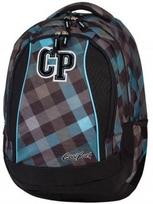 Mokyklinė kuprinė CoolPack Student 486, mėlyna sp./balta sp./juoda sp., 34 cm x 19 cm x 46 cm