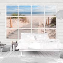 Fototapetas Artgeist Window & beach XLNEW011315, 175 cm x 250 cm