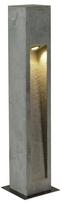 Pastatomas lauko šviestuvas SLV Arrock Stone, 9W, LED, IP55, pilka sp., 12 cm x 75 cm