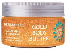 Kūno sviestas po deginimosi kūnui Dermacol After Sun Gold Body Butter, 200 ml