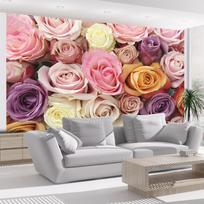 Fototapetas Artgeist Pastel Roses XXLFTNT1492SAM, 231 cm x 294 cm