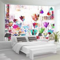 Fototapetas Artgeist Colorful Tulips, 280 cm x 400 cm