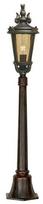 Pastatomas lauko šviestuvas Elstead Lighting Baltimore, 60W, E27, IP44, bronzos sp., 22.5 cm x 117 cm