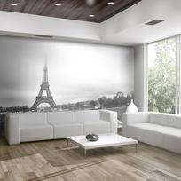 Fototapetas Artgeist Paris: Eiffel Tower LFTNT1027SAM, 154 cm x 154 cm