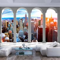 Fototapetas Artgeist Pillars And New York, 245 cm x 350 cm