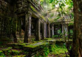 Fototapetas Artgeist Preah Khan MFT1796SAM, 105 cm x 147 cm