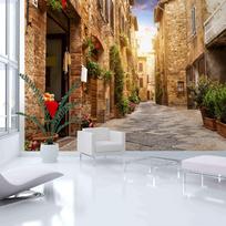 Fototapetas Artgeist Colourful Street In Tuscany XLFT1137, 175 cm x 250 cm