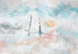 Fototapetas Artgeist Bridge To Dreams, 175 cm x 250 cm