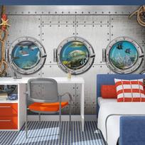 Fototapetas Artgeist Portholes 4XLNEW010781SAM, 280 cm x 392 cm