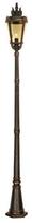 Pastatomas lauko šviestuvas Elstead Lighting Baltimore, 60W, E27, IP44, bronzos sp./juoda sp., 30 cm x 239 cm