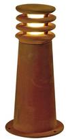 Pastatomas lauko šviestuvas SLV Rusty 40, 11W, E27, IP55, ruda sp., 19 cm x 40 cm