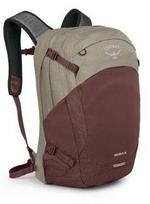 Kuprinė Osprey Nebula Sawdust Tan Raisin Red, kreminė sp./raudona sp., 32 l, 16"