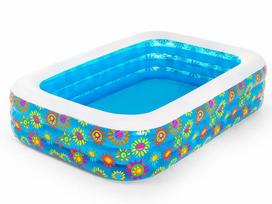 Baseinas, vaikiškas Bestway BE54120, mėlyna sp./balta sp. 229 cm x 152 cm x 56 cm