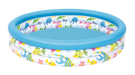 Baseinas, vaikiškas Bestway 51226, įvairių spalvų, 122 x 25 cm
