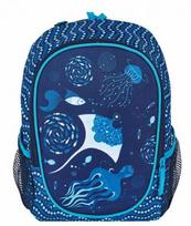 Vaikiška kuprinė Herlitz 50043903, mėlyna sp., 29 cm x 21 cm x 10 cm