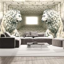 Fototapetas Artgeist Chamber Of Lions XLNEW011388, 175 cm x 175 cm