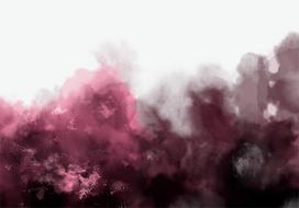 Fototapetas Artgeist Watercolour Variation - Red, 175 cm x 175 cm