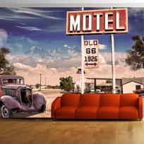 Fototapetas Artgeist Old Motel 4XLNEW010196SAM, 280 cm x 280 cm