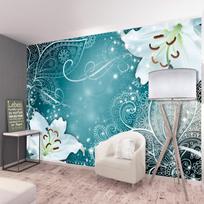 Fototapetas Artgeist Oriental Wings (Turquoise), 210 cm x 210 cm