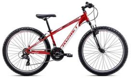 Dviratis kalnų Romet Rambler R6.1, 26 ", 19" rėmas, balta sp./raudona sp./pilka sp.