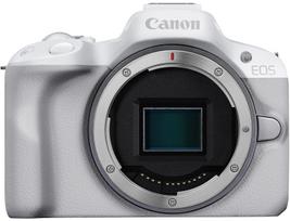 Beveidroninis fotoaparatas Canon EOS R50 + Mount Adapter EF-EOS R, balta sp.