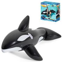 Pripučiamas plaustas Bestway Orka, balta sp./juoda sp., 203 cm x 102 cm