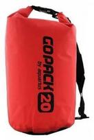 Neperšlampamas krepšys Aquarius GoPack, 20 l, raudona sp.