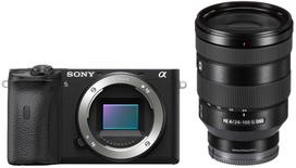 Beveidroninis fotoaparatas Sony A6600 + FE 24-105mm F4 G OSS, juoda sp.