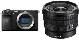 Beveidroninis fotoaparatas Sony A6700 + 10-20mm F4 PZ G, juoda sp.